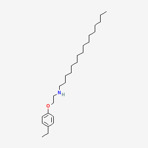 molecular formula C26H47NO B1389211 N-[2-(4-Ethylphenoxy)ethyl]-1-hexadecanamine CAS No. 1040687-91-9