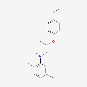 N-[2-(4-Ethylphenoxy)propyl]-2,5-dimethylaniline