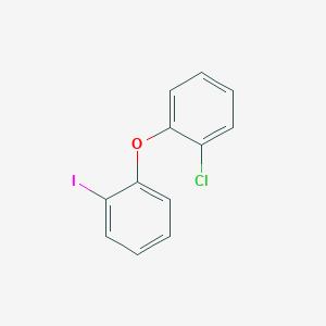 molecular formula C12H8ClIO B13892145 1-Chloro-2-(2-iodophenoxy)benzene 
