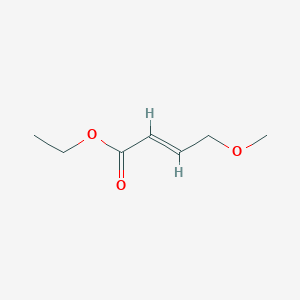 molecular formula C7H12O3 B13892167 Ethyl (2E)-4-Methoxybut-2-Enoate 