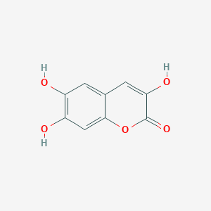 molecular formula C9H6O5 B13892178 3,6,7-Trihydroxycoumarin 