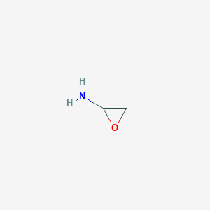 molecular formula C2H5NO B13892267 Oxiran-2-amine CAS No. 54160-59-7