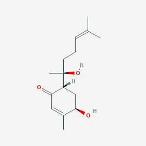 molecular formula C15H24O3 B138927 4-Hydroxyhernandulcin CAS No. 145385-64-4