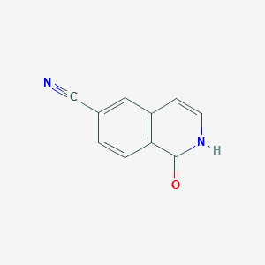 1-Oxo-1,2-dihydroisoquinoline-6-carbonitrile