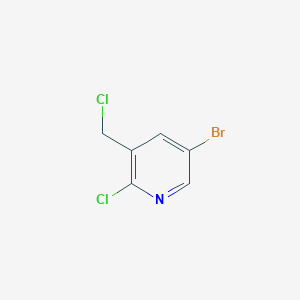molecular formula C6H4BrCl2N B1389301 5-Bromo-2-chloro-3-(chloromethyl)pyridine CAS No. 1017782-64-7