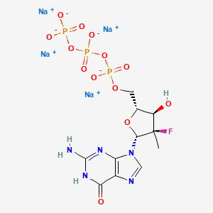 molecular formula C11H13FN5Na4O13P3 B13893517 AT-9010 tetrasodium 