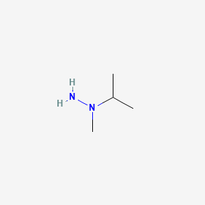 molecular formula C4H12N2 B13893711 1-Methyl-1-isopropylhydrazine CAS No. 33668-54-1