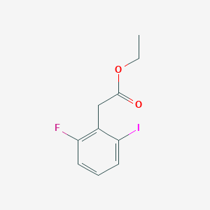 molecular formula C10H10FIO2 B13893967 Ethyl (2-fluoro-6-iodophenyl)acetate 