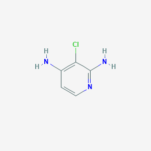 molecular formula C5H6ClN3 B13894074 3-Chloro-2,4-diaminopyridine CAS No. 1232431-15-0