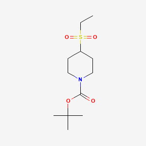 molecular formula C12H23NO4S B13894091 Tert-butyl 4-ethylsulfonylpiperidine-1-carboxylate 