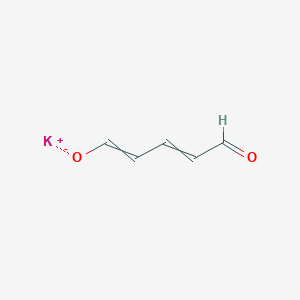 molecular formula C5H5KO2 B13894168 Potassium;5-oxopenta-1,3-dien-1-olate 