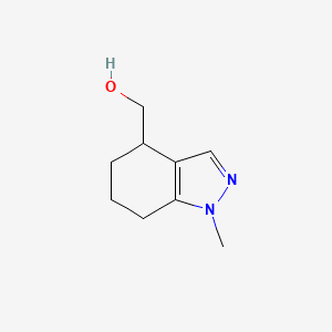molecular formula C9H14N2O B13894458 (1-methyl-4,5,6,7-tetrahydro-1H-indazol-4-yl)methanol 