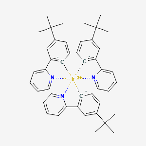 molecular formula C45H48IrN3 B13894520 Tris(2-(3-tert-butylphenyl)pyridine)iridium 