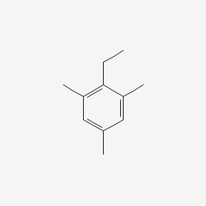 molecular formula C11H16 B13894797 2-Ethyl-1,3,5-trimethylbenzene CAS No. 3982-67-0