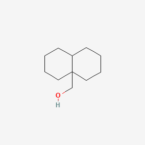 molecular formula C11H20O B13895064 4a(2H)-Naphthalenemethanol, octahydro- CAS No. 99992-19-5