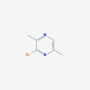 molecular formula C6H7BrN2 B13895208 3-Bromo-2,5-dimethylpyrazine 
