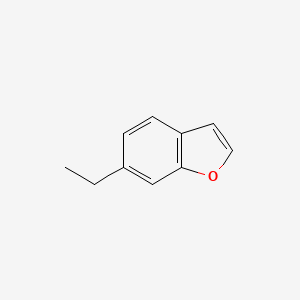 molecular formula C10H10O B13895474 6-Ethyl-1-benzofuran 