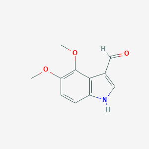 molecular formula C11H11NO3 B138955 4,5-二甲氧基-1H-吲哚-3-甲醛 CAS No. 154810-58-9