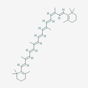molecular formula C40H56 B138956 9-cis-beta-Carotene CAS No. 13312-52-2