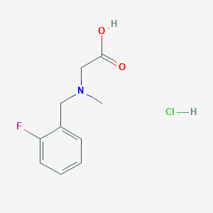 N-(2-Fluorobenzyl)-N-methylglycine hydrochloride