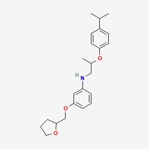 N-[2-(4-Isopropylphenoxy)propyl]-3-(tetrahydro-2-furanylmethoxy)aniline