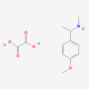 [1-(4-Methoxy-phenyl)-ethyl]-methyl-amine oxalate
