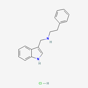 (1H-Indol-3-ylmethyl)-phenethyl-amine hydrochloride