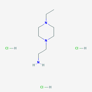 2-(4-Ethyl-piperazin-1-yl)-ethylamine trihydrochloride
