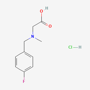 N-(4-Fluorobenzyl)-N-methylglycine hydrochloride
