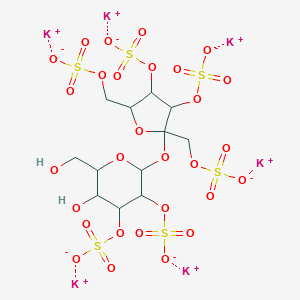 molecular formula C12H22KO29S6 B013896 Sucrose Hexasulfate, Potassium Salt CAS No. 386229-70-5