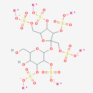 molecular formula C12H16K6O29S6 B013896 Sucrose Hexasulfate, Potassium Salt, Technical Grade CAS No. 386229-70-5