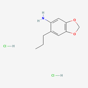 6-Propyl-benzo[1,3]dioxol-5-ylamine dihydrochloride
