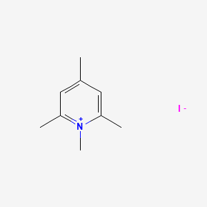 molecular formula C9H14IN B13896147 1,2,4,6-Tetramethylpyridin-1-ium iodide CAS No. 14002-58-5