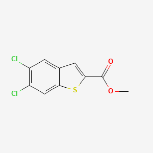 molecular formula C10H6Cl2O2S B13896248 Methyl 5,6-Dichlorobenzo[b]thiophene-2-carboxylate 