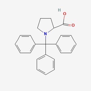 molecular formula C24H23NO2 B13896297 1-Tritylproline 