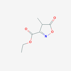 Ethyl 4-methyl-5-oxo-4,5-dihydroisoxazole-3-carboxylate