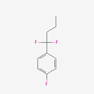 1-(1,1-Difluorobutyl)-4-fluorobenzene