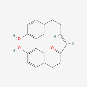 molecular formula C19H18O3 B13896398 Alnusone 