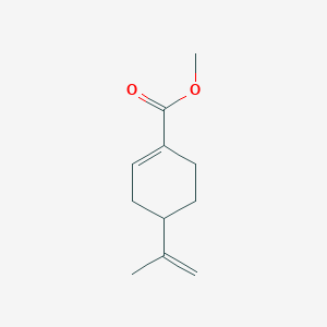 molecular formula C11H16O2 B13896462 Methyl 4-(prop-1-en-2-yl)cyclohex-1-enecarboxylate 