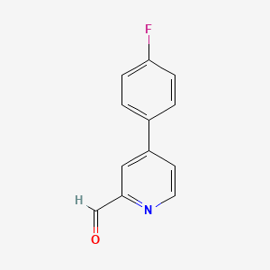 4-(4-Fluorophenyl)pyridine-2-carbaldehyde
