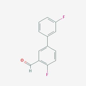2-Fluoro-5-(3-fluorophenyl)benzaldehyde