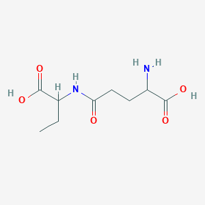 molecular formula C9H16N2O5 B13896810 Gamma-Glu-Abu 