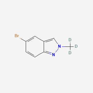 5-Bromo-2-methyl-2H-indazole-d3