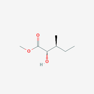molecular formula C7H14O3 B13897665 Methyl (2s,3s)-2-hydroxy-3-methylpentanoate CAS No. 56577-28-7