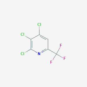 molecular formula C6HCl3F3N B1389771 2,3,4-Trichloro-6-(trifluoromethyl)pyridine CAS No. 1214344-06-5