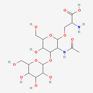 molecular formula C17H30N2O13 B13897719 T Epitope, Serinyl 