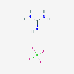 molecular formula CH6BF4N3 B13897728 Guanidinium tetrafluoroborate CAS No. 36595-00-3
