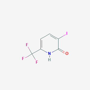 3-Iodo-6-(trifluoromethyl)pyridin-2-ol