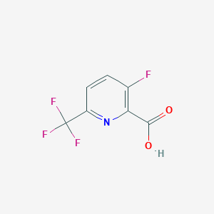 3-Fluoro-6-(trifluoromethyl)pyridine-2-carboxylic acid