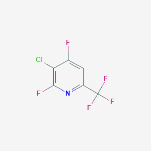 3-Chloro-2,4-difluoro-6-(trifluoromethyl)pyridine